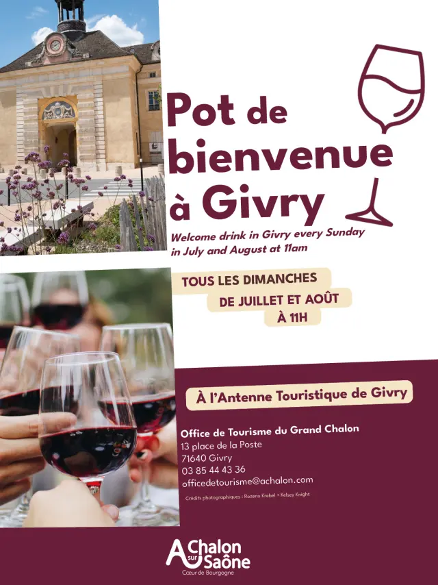 Flyer A6 Givry Willkommensgeschenke 2026 W Englisch