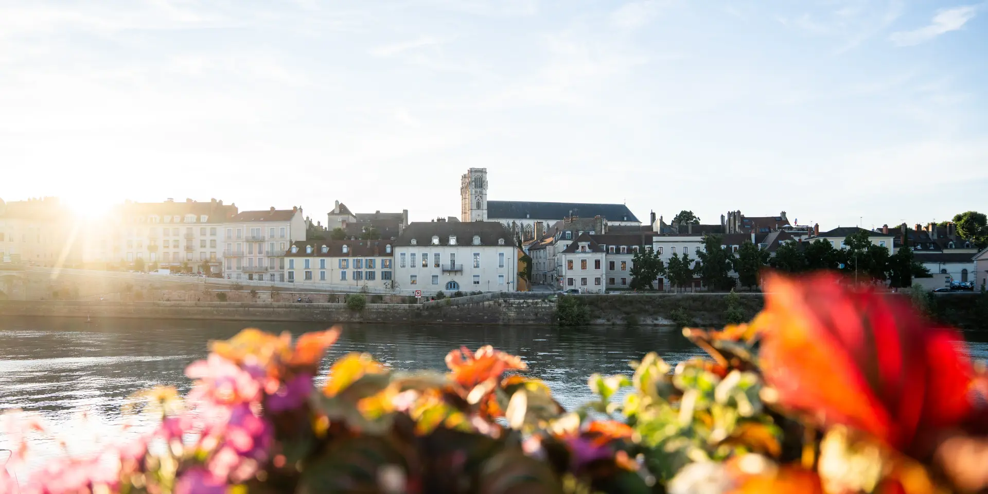 Chalon sur Saône fleurie