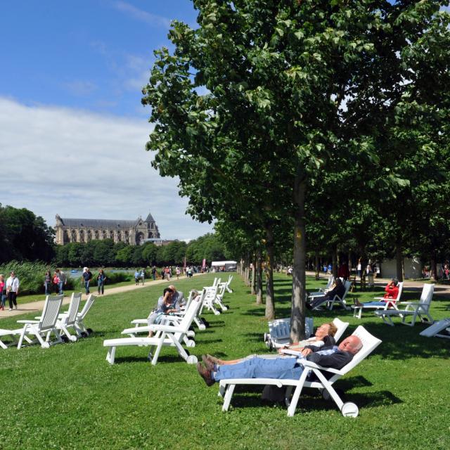 Chalons Plage Grand Jard Transats © Christophe Manquillet