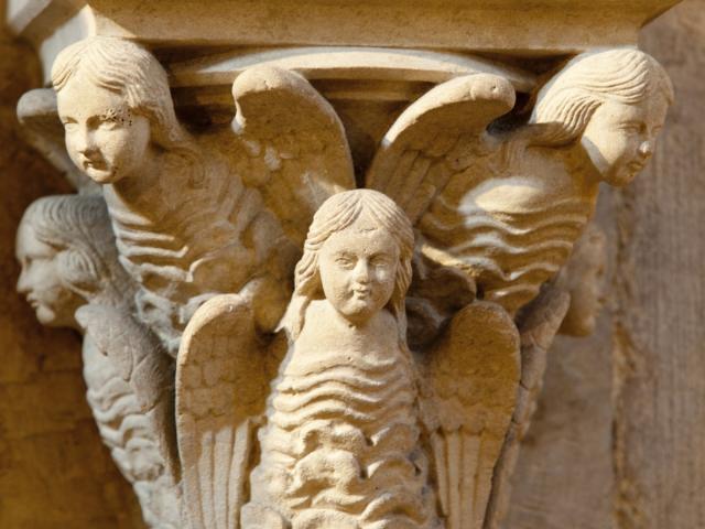 Collegiale Notre Dame En Vaux Chalons Details Anges © Jean Côme Nicolle