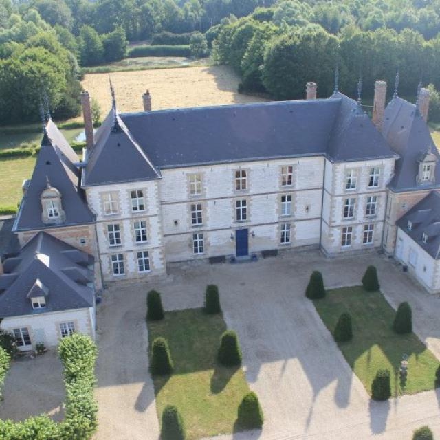 Chateau De Vitry La Ville Aerien 2