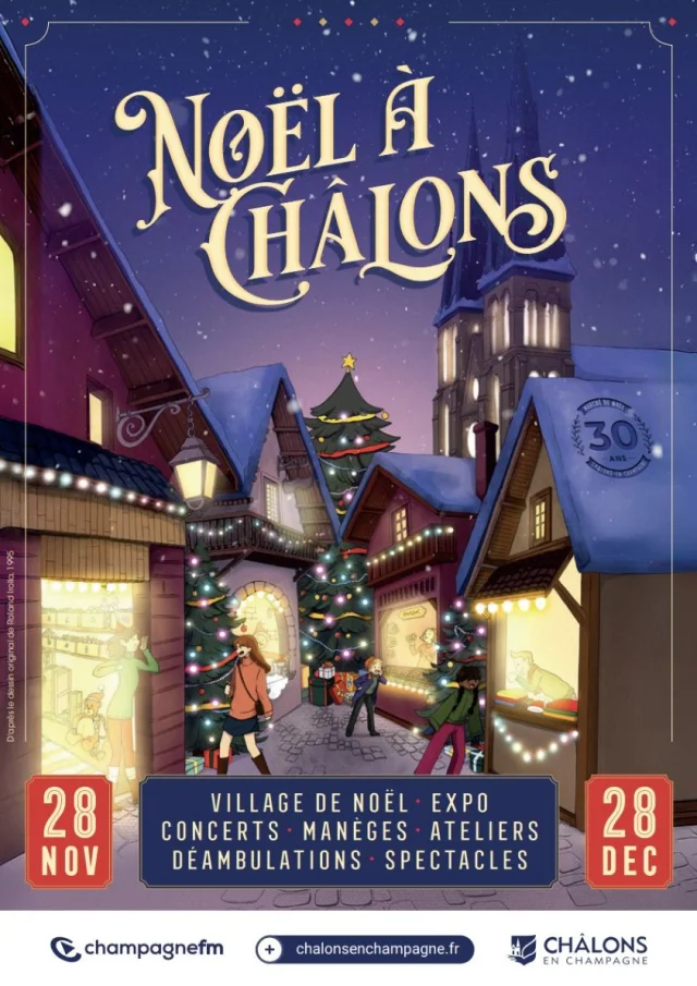 Marche De Noel Chalons En Champagne
