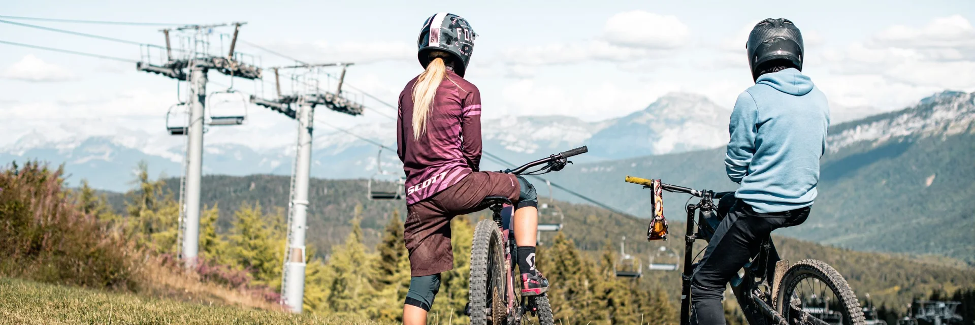 VTT de Descente à la Féclaz, Savoie Grand Revard
