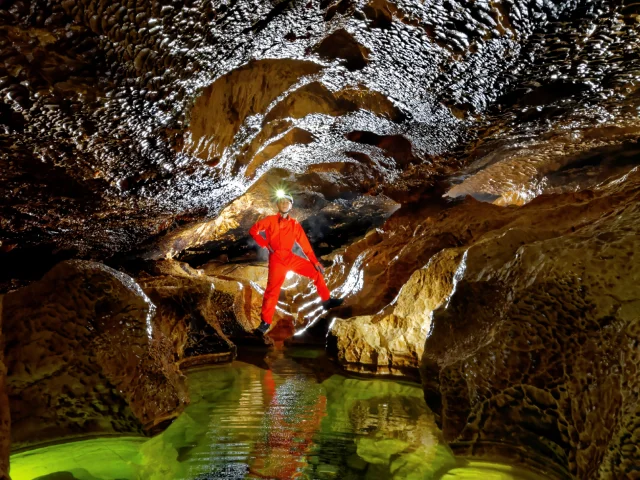 20161024 0355 Matthieu Thomas Karst 3e Savoie 73 Grotte De Prerouge