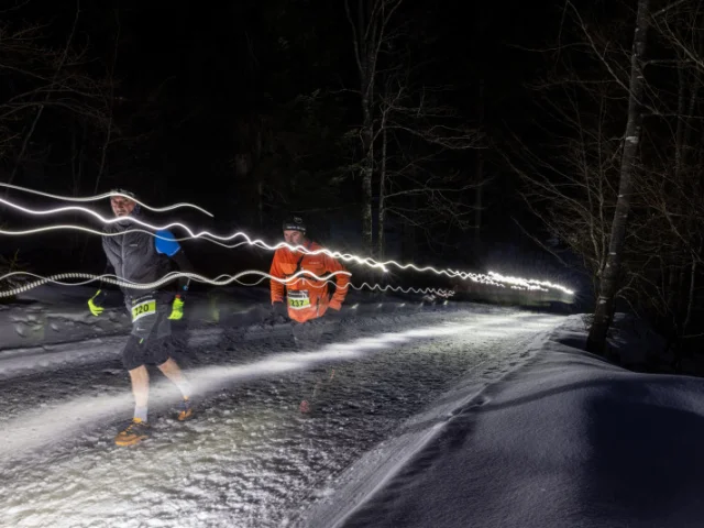 la féé blanche, trail sur neige, aillons-margériaz 1400