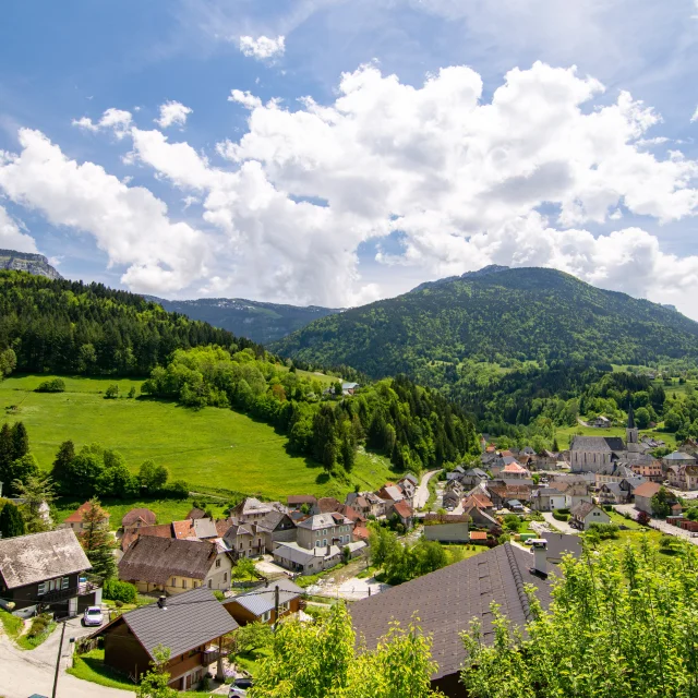village de Saint-Pierre d'Entremont en Chartreuse