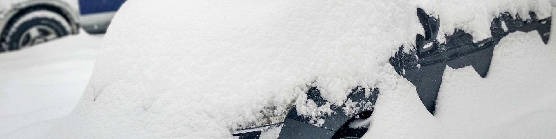 Chute de neige à la station de St léger les Mélèzes