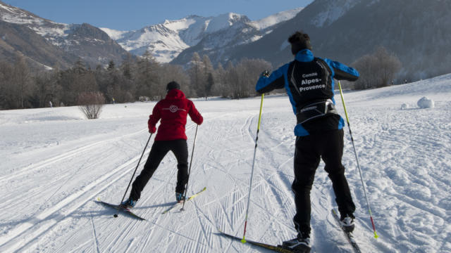 Ski fond Vallon de Rouanne à Ancelle