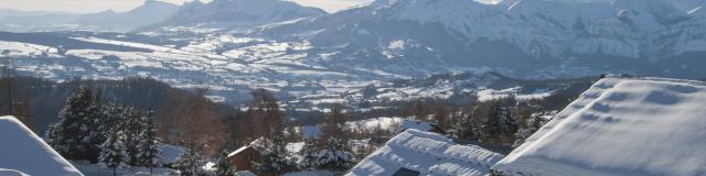 Vue Terrasse de la Bagatelle à Chaillol