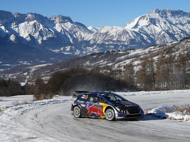 Rallye monte carlo dans le champsaur