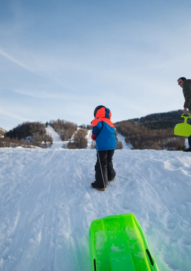 Un hiver à la station d'Ancelle