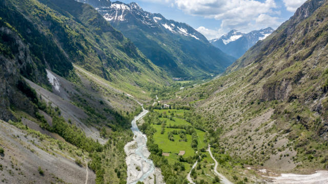 Le Gioberney la vallée du Valgaudemar dans les Hautes Alpes