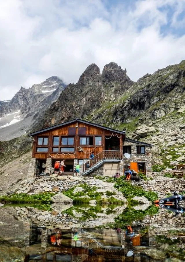 Refuge du Pigeonnier dans le Valgaudemar