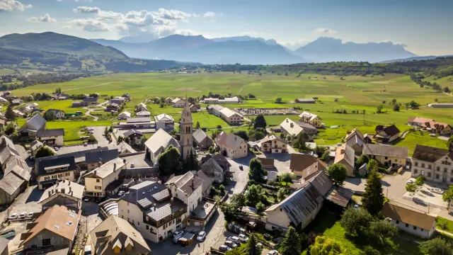 Village d'Ancelle en été