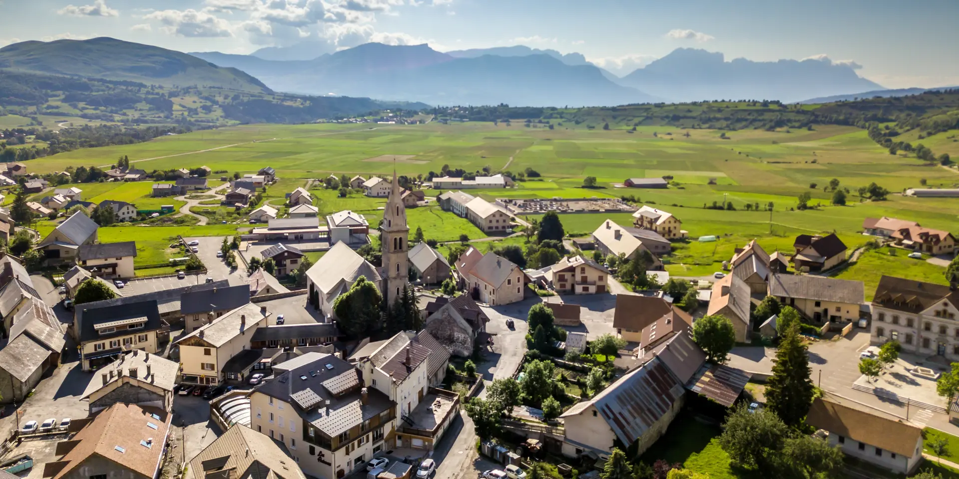 Village d'Ancelle en été