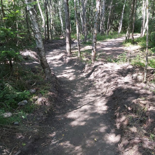 Piste VTT ludique à Pont du Fossé