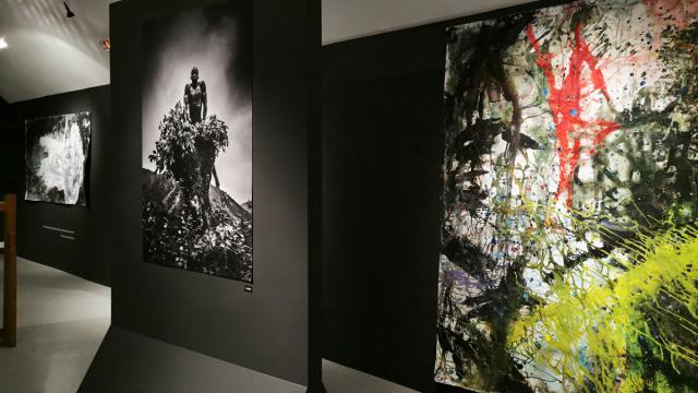 Le Noyer, Hautes-Alpes, 1er juillet 2023 : exposition 