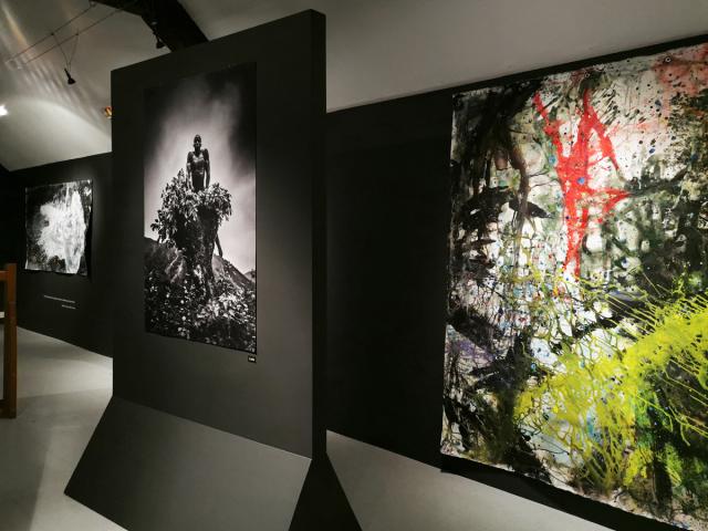 Le Noyer, Hautes-Alpes, 1er juillet 2023 : exposition 