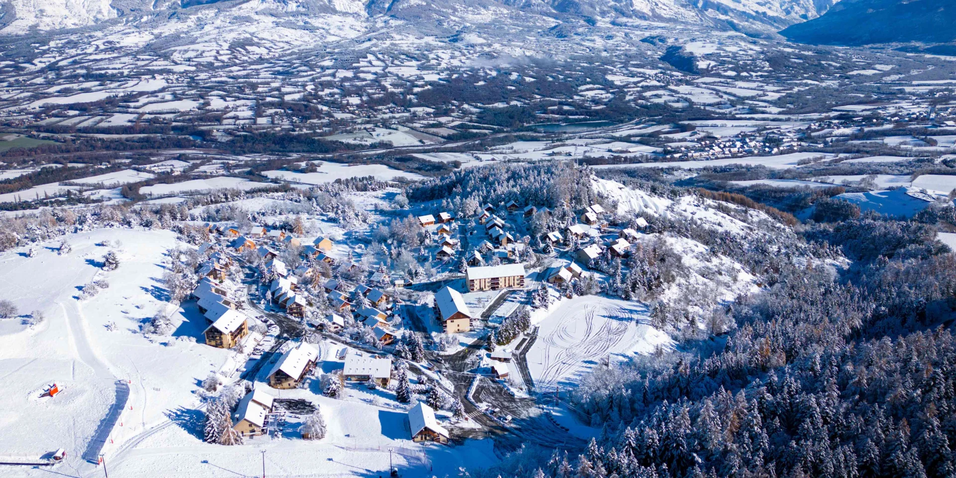 Vue Champsaur depuis Laye