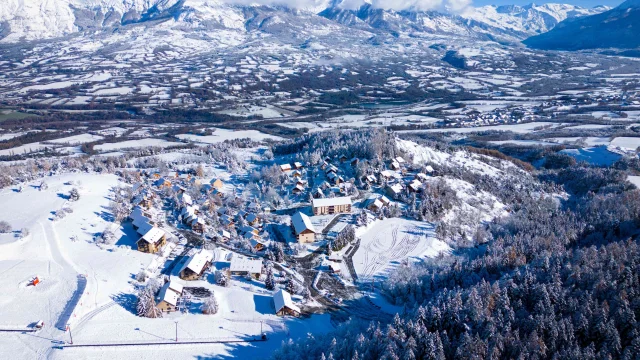 Vue Champsaur depuis Laye