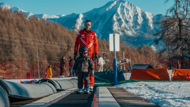 Manu, moniteur ESF à la station de Chaillol