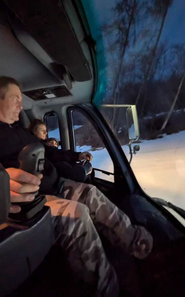 Dameuse à Saint Léger les Mélèzes