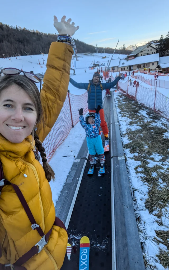 Selfie Lucie et Jeremy @Dodosoustente à Saint Léger les Mélèzes