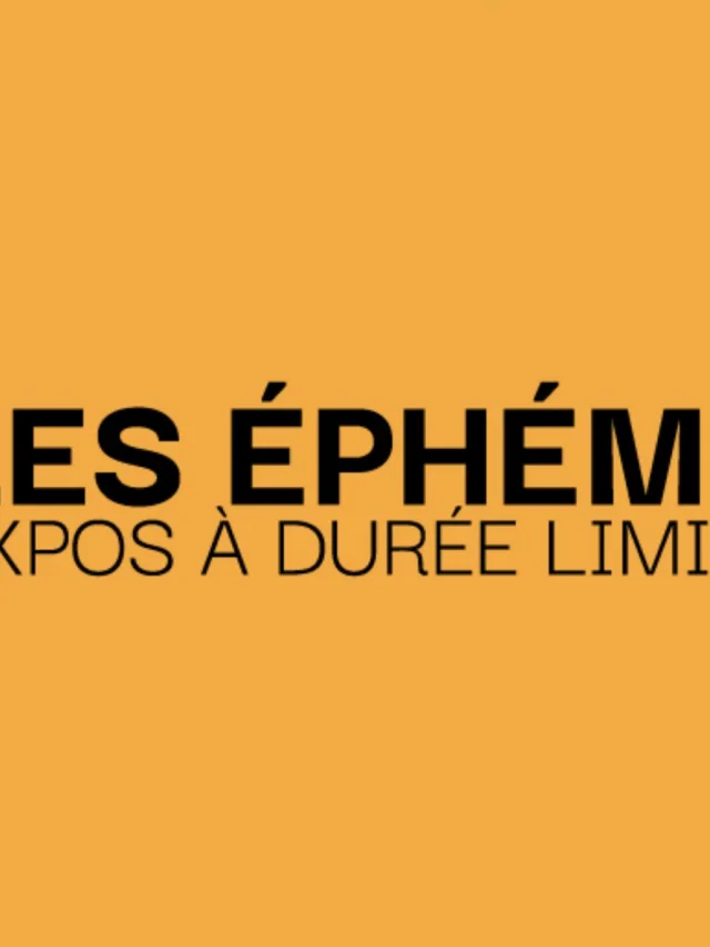 Ephémères