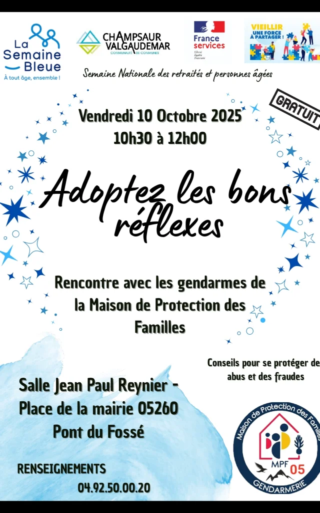 Flyer Champsaur Valgaudemar Pont Du Fosse Semaine Bleue Page 0001