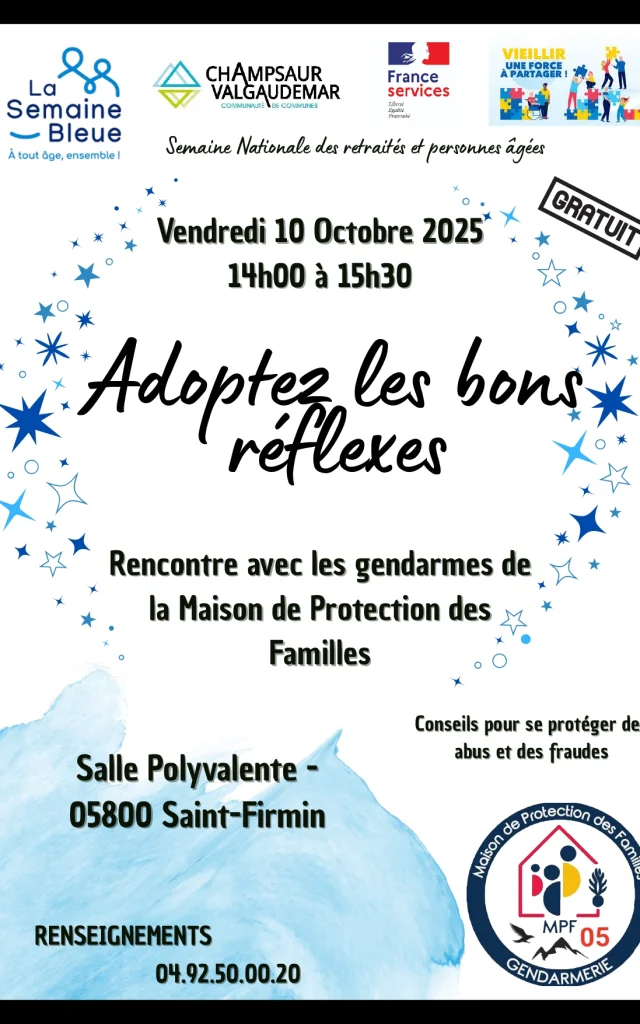 Flyer Champsaur Valgaudemar Saint Firmin Semaine Bleue Page 0001