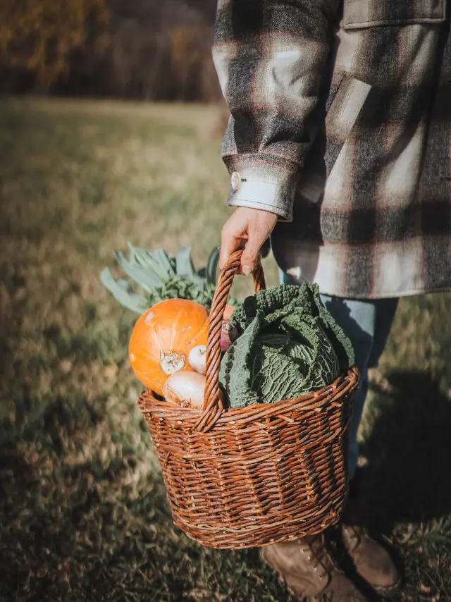 Panier de légumes Champsaur Valgaudemar