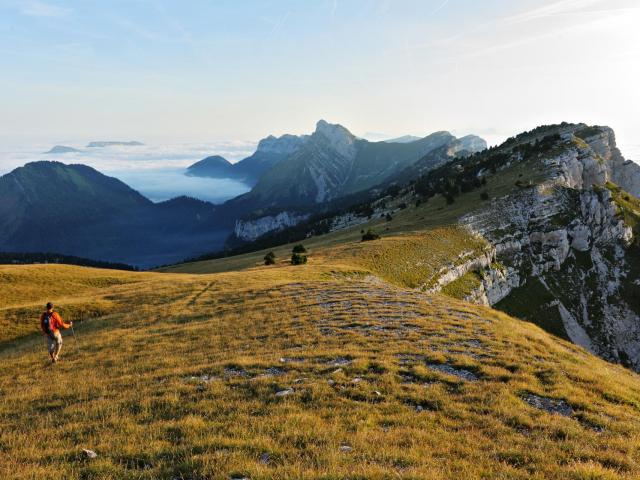 Sur Le Plateau Et Les Cretes De La Dent De Crolles