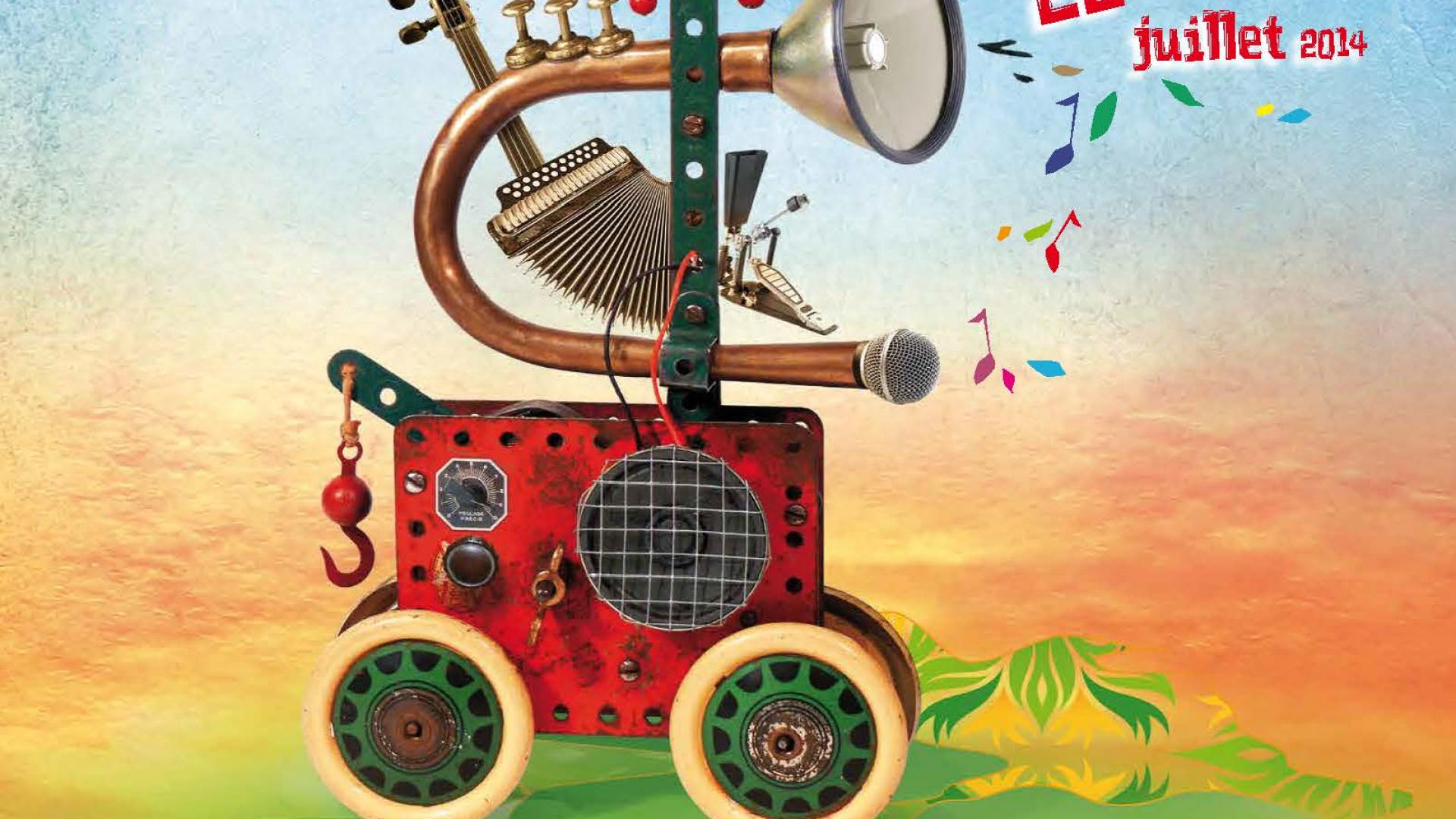 Affiche Festival Rencontres Brel 2014