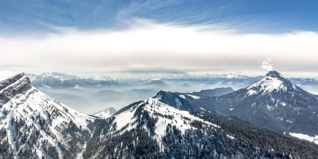 Chartreuse Vue Du Ciel Parapente Hiver
