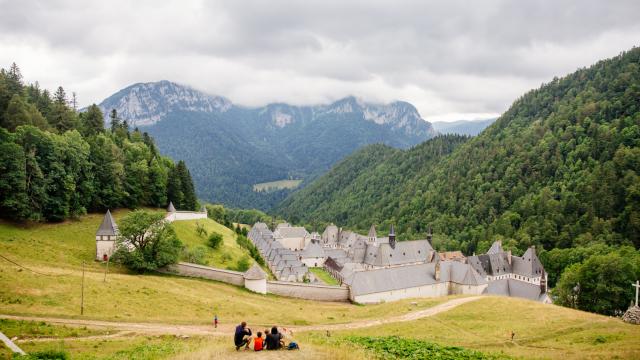 Monastère De La Grande Chartreuse En été