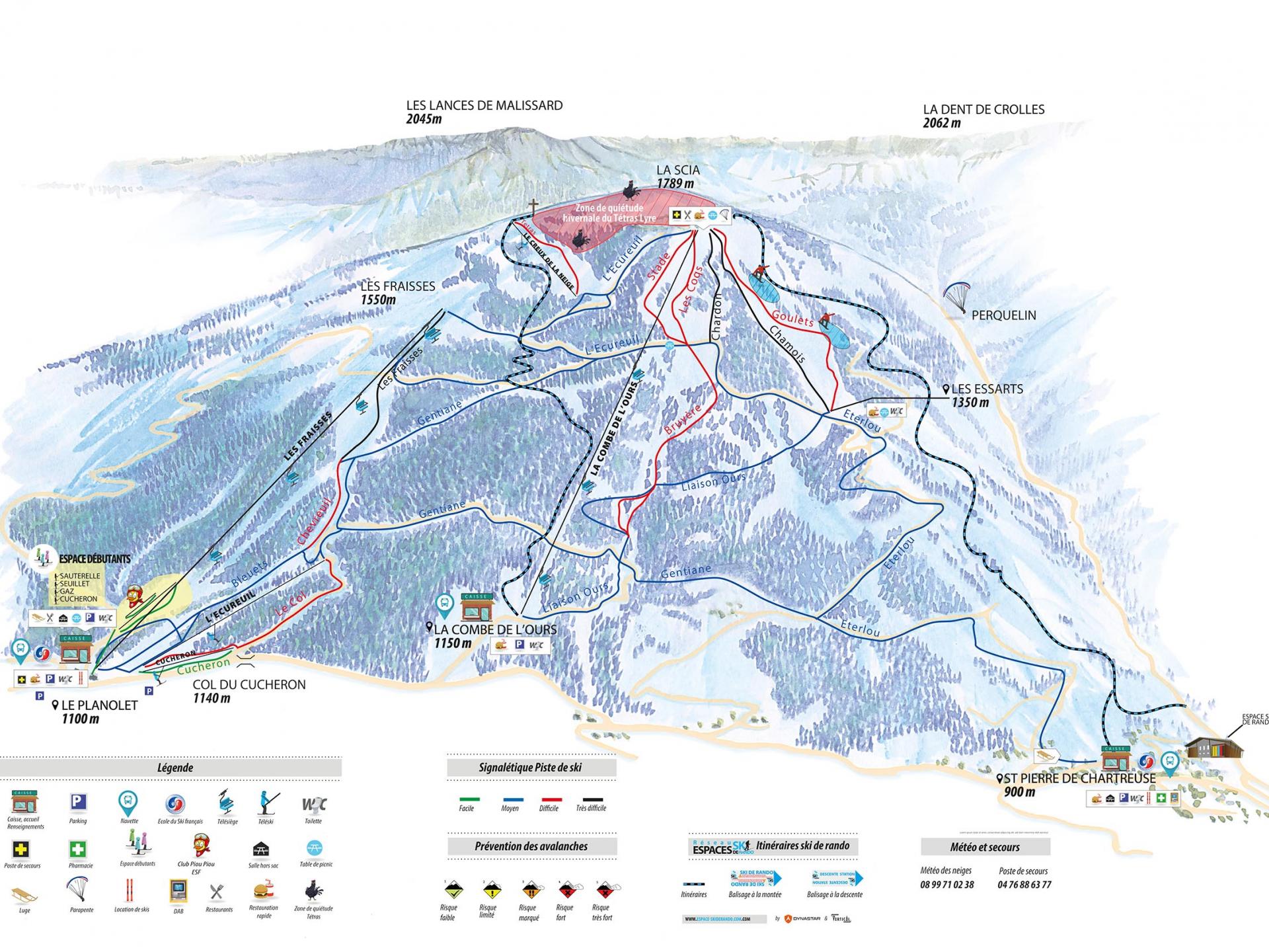 Station St Pierre de Chartreuse / Le Planolet les infos pratiques