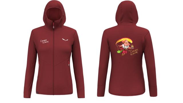 Veste Salewa Coupe Icare Bordeau Femme