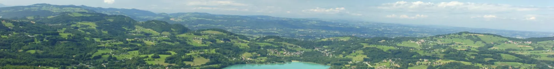 Lac d'Aiguebelette depuis l'Epine