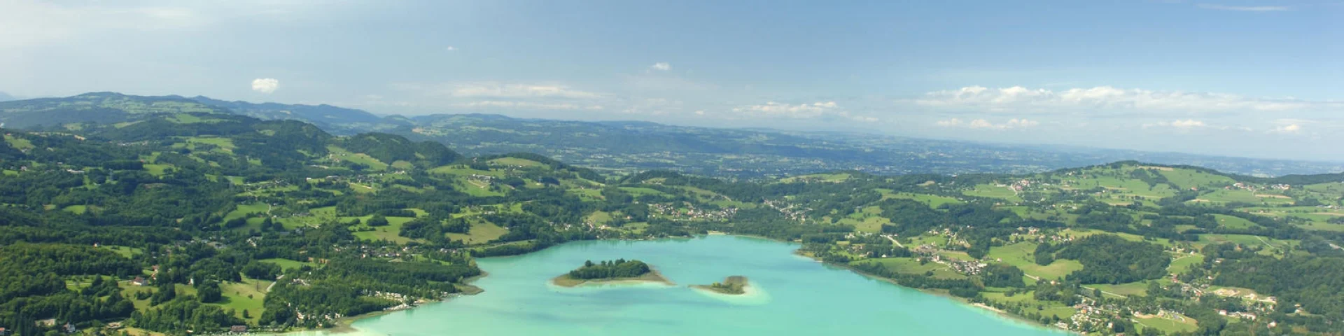 Lac d'Aiguebelette depuis l'Epine