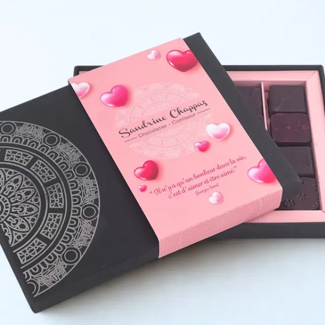 Chocolats St Valentin Sandrine Chappaz