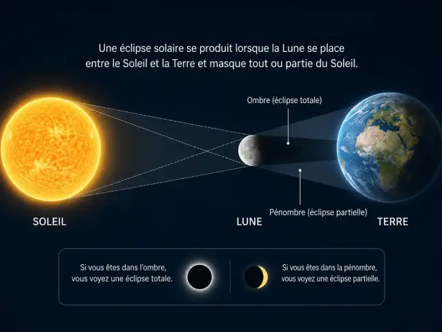 Explication Eclipse Solaire