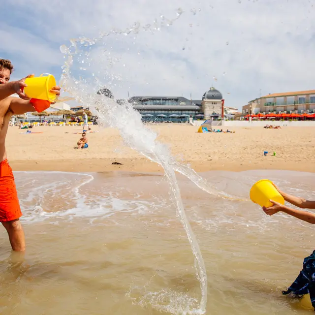 Plage Famille Chatelaillon
