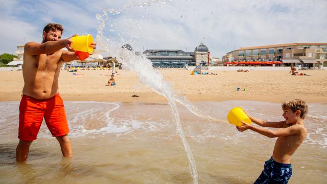 Plage Famille Chatelaillon 