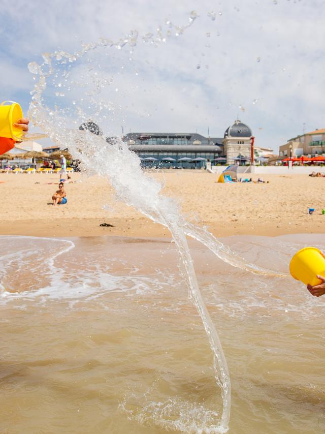Plage Famille Chatelaillon