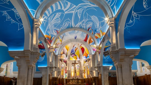 Eglise Intérieur Chatelbeach (2)