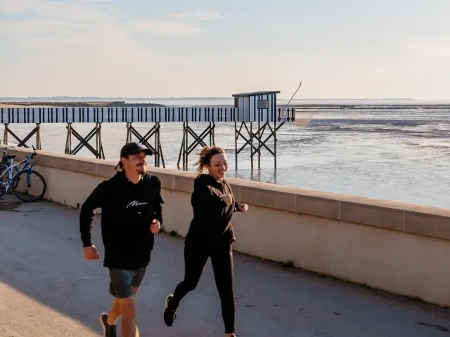 Course a pied en couple Chatelaillon