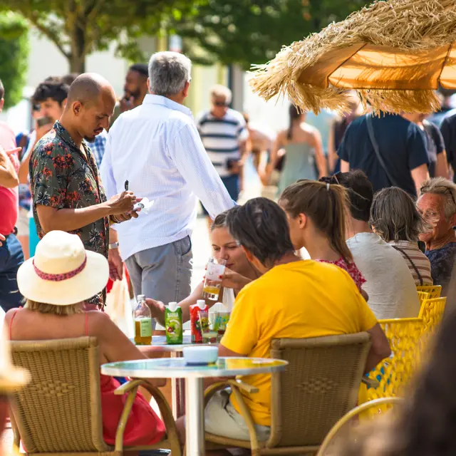 Rue du marché Châtelaillon-Plage