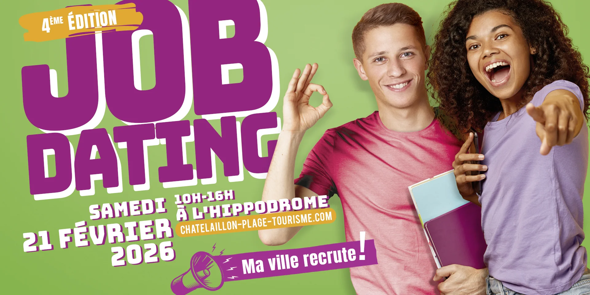 Bannière Job Dating 2026