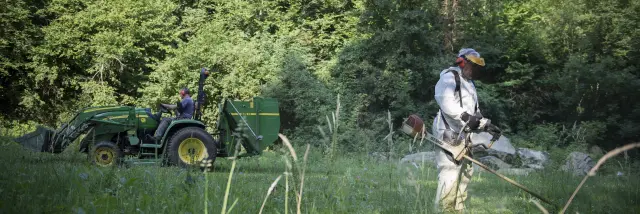 Le service Espaces Verts en action !