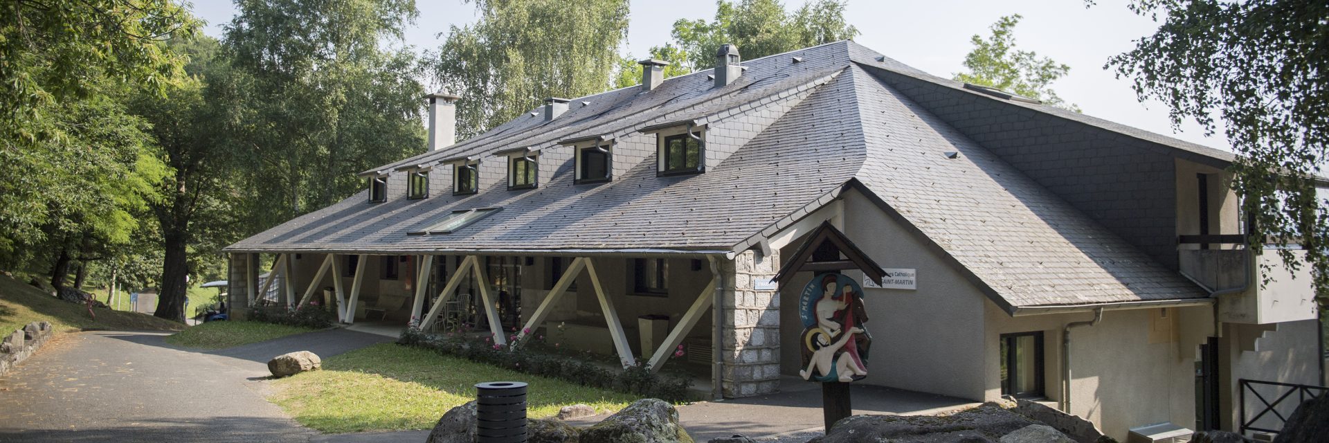Le pavillon d'hébergement Saint-Martin